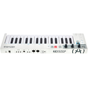 Controlador Secuenciador Arturia Midi Usb Keystep White